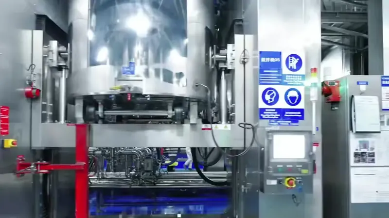 Automated LiFePO4 cell winding machine in our 3 GWh production base